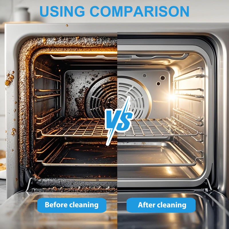 3 Pack Pumice Stone for Cleaning Gas Stove Grates & Top, Extra Long Handle Cleaner Pumice Stone for Oven, with 3 Replacement Heads - Image 5